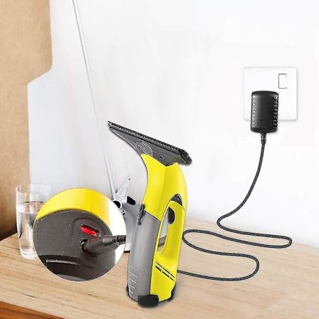 Vakuum Strømforsyningsadapter Batteri Bærbar Lader For Karcher Wv50 Wv60 Wv70 Wv2 Wv5 Vindu Vakuum Plugg Batterilader - EU-Plugg
