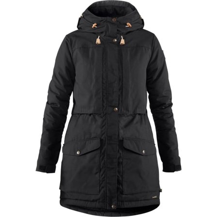 Fjällräven Women's Singi Wool Padded Parka Women synthetic-lined parkas Black S
