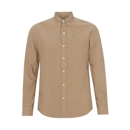 Colorful Standard Organic Button Down Shirt Brun, Herre Skjorter