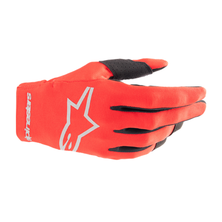 Alpinestars Radar Crosshandskar Barn Mars Röd/Silver L