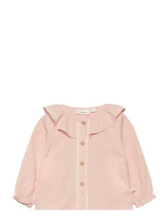Nbfdolly Ls Loose Shirt Lil Bluse Tunika Rosa Lil'Atelier*Betinget Tilbud