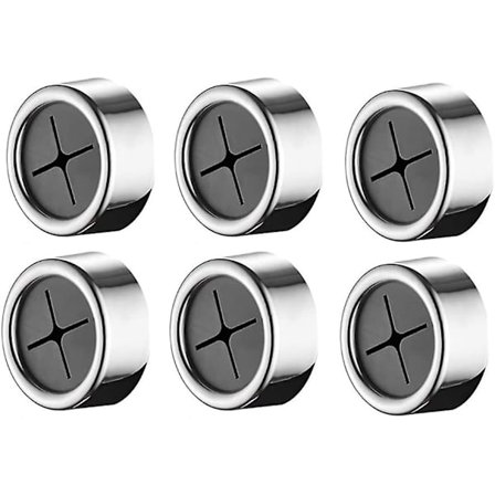 6-pak selvklæbende håndklædeholdere, sugekop rund håndklædeholder, viskestykkeholder, selvklæbende håndklædekrog