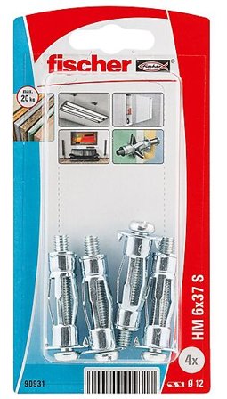 FISCHER GIPSPLATEANKER HM 6X37MM 4STK