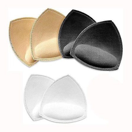 3 par avtagbara bh-kuddar, sport-bh-kuddar, underkläder