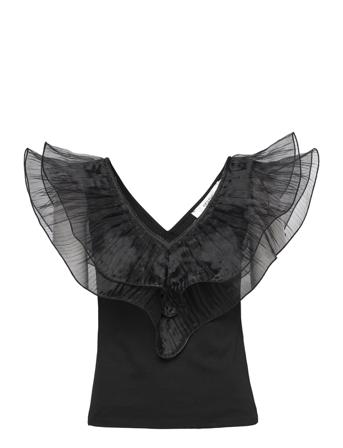 Mistgz Sl Top Blus Ärmlös Svart Gestuz