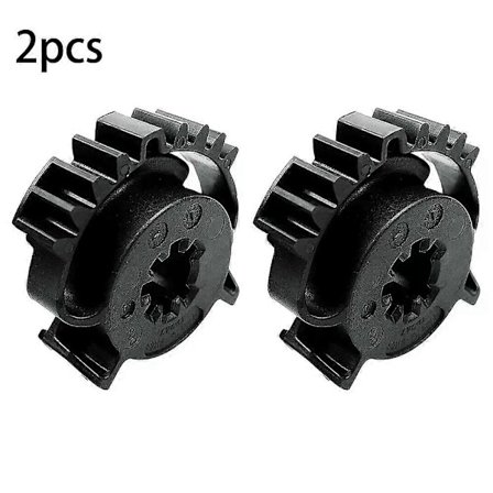 2 stk. til JEEP GRAND CHEROKEE 11-16 Bil Blandingsdør Aktuator Gear Varmelegeme HVAC Sort Ekstra Varmelegeme 68214880AA