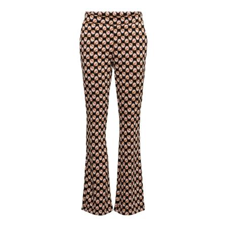 &Co Woman Dora DOT A , Bruin , Dames , Maat: L Pantalons