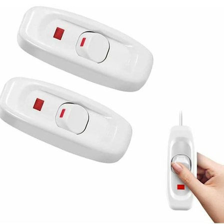 In-line bryter/lampe/lysbryter