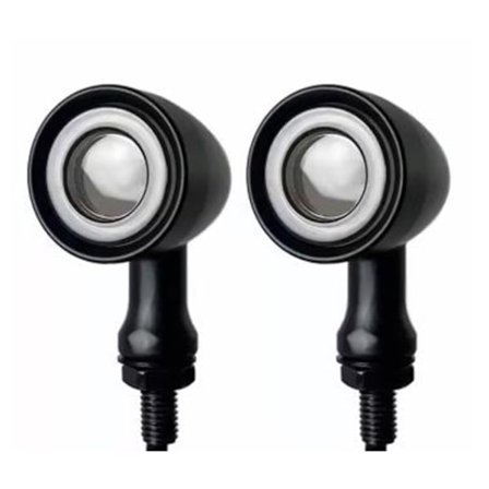 Nopea asennus moottoripyörän suuntavilkut kirkkaat vedenpitävät pyörille