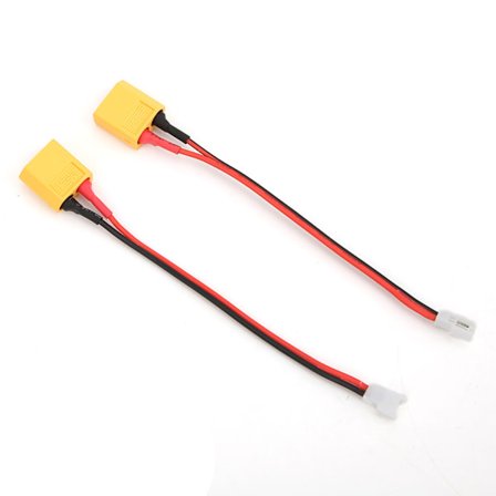 2 st 60-kärnig batteriladdare balanslinje för helikopter FPV Quad-Core Drone RC-tillbehör Svart Röd