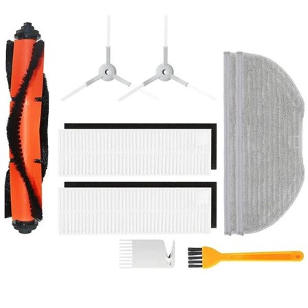 Filter Rullebørste Moppeklud til Xiaomi Robotstøvsuger Essential G1 Mjstg1 Støvsugertilbehør Tilbehør