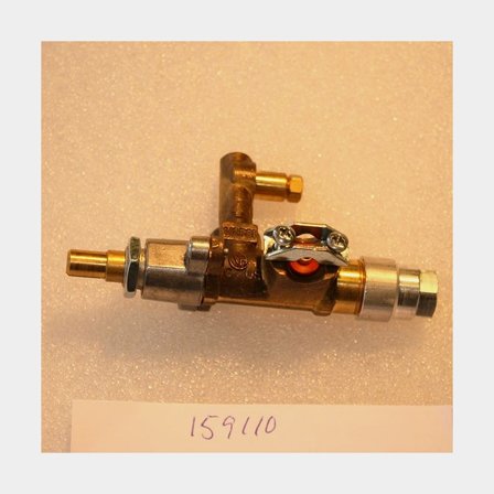 Burner valve for Techimpex LPG stove, for stove with large burner, fits XL2 / XL3 / Classic