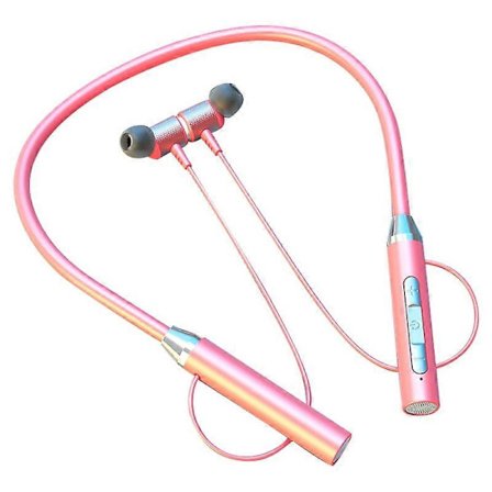 Typ B YD08-2 Trådlös 5.0 Plug-in Kort Hängande Nacke Hörlurar Magnetiska Sport In-Ear Hörlurar
