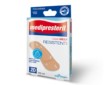 Medipresteril Cerotti Resistenti 7x2cm 20 Pezzi