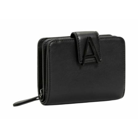 Twinset, Wallet Czarny, Kobieta, Rozmiar: ONE Size
