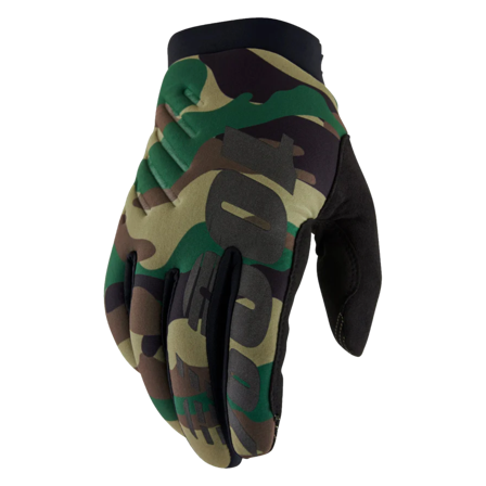 Mănuși Motocross 100% Brisker Camo/Negru XXL