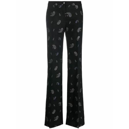 Etro Wide Bukser Sort, Dame