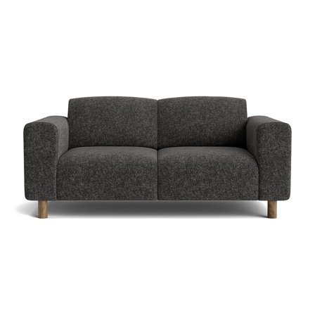Toledo 2 personers sofa - Genesis Antracit - 172x88x78 - Sofa, 2 personers sofa