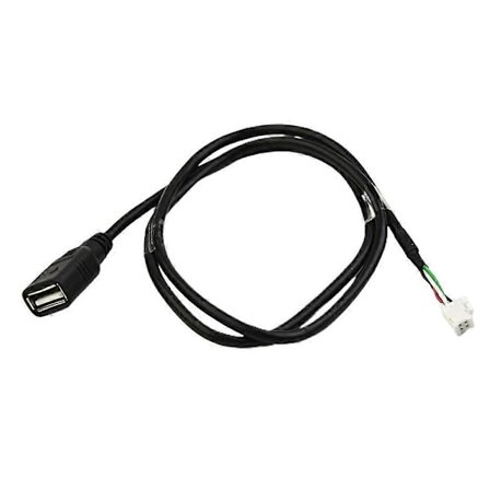 4-pin stik USB-kabel til bilradio stereo 75CM USB-kabel USB-adapter 4-pin bil USB-kabeladapter USB-forlængerkabeladapter