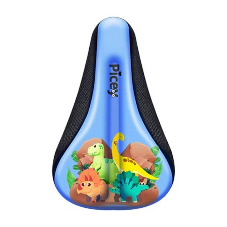 Cykelpudebetræk til børn, Cykelsædebetræk til børn, Memory Foam Anti Slip Lille Sadelpude, Blødt Beskyttende Cykeltilbehør