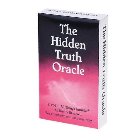 The Hidden Truth Oracle Cards Profetia Spådom Brädspel multicolor-max