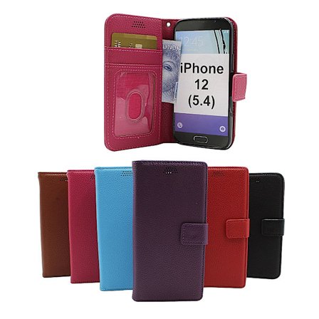 New Standcase Wallet iPhone 12 (5.4) (Svart)