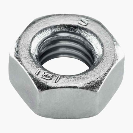 Mutter M8 elförzinkad 100 st. - Biltema