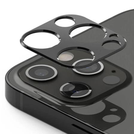 Iphone 12 Pro Max Linsksydd - Härdat Glas För Kamera Transparent