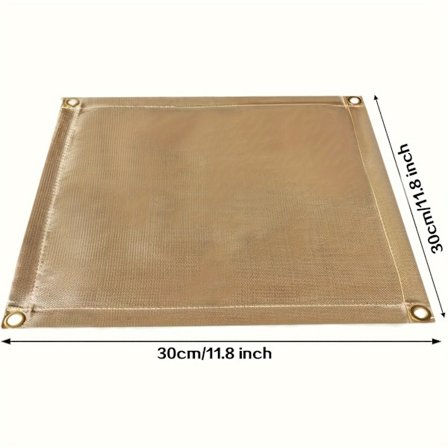 Udendørs camping picnic isoleringsmåtte flammehæmmende højtemperatur brandtæppe glasfiber flammehæmmende klud