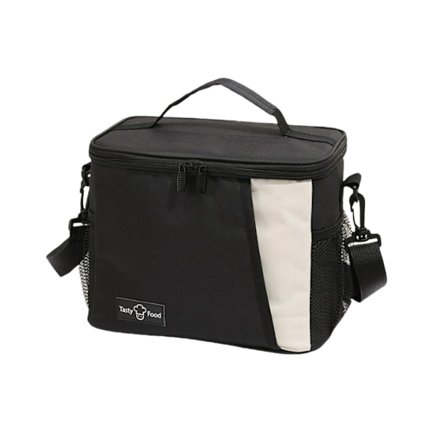 Bærbar isoleret madpakke til picnic Black