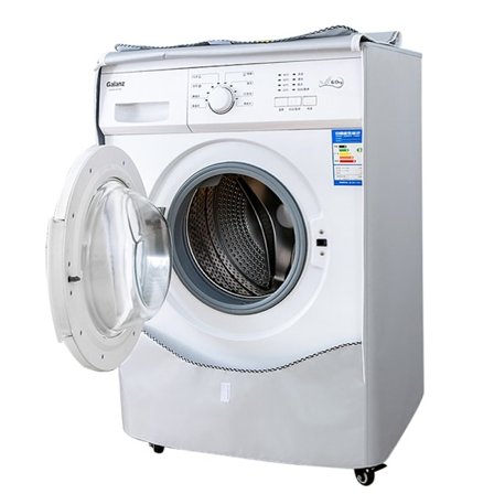 Silver Utomhus Vattentät UV-resistent Tvättmaskin Torktumlare Skydd