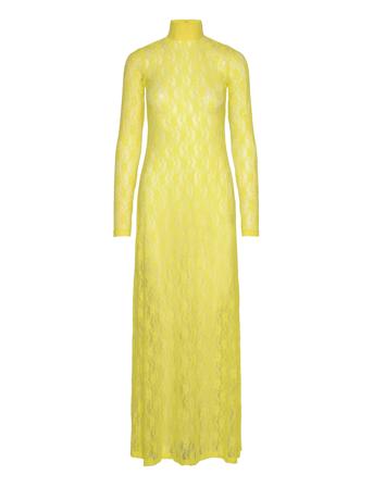 Solganars Dress Dresses Lace Dresses Gul Résumé*Betinget Tilbud