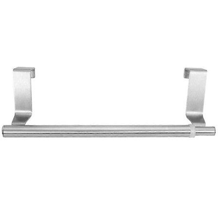 Sisäänvedettävä ruostumattomasta teräksestä valmistettu pyyheteline yhdellä tangolla makuuhuoneeseen (86 cm)