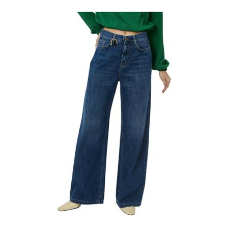 Silvian Heach Jeans a palazzo Blå, Dame, Størrelse: W26