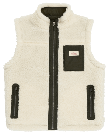 Amundsen Harvester Reverso Waxed Vest Unisex Olive