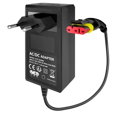 Batterioplader 28V - Husqvarna - Automower 105/310/315X - Universal - Elektrisk - Sort