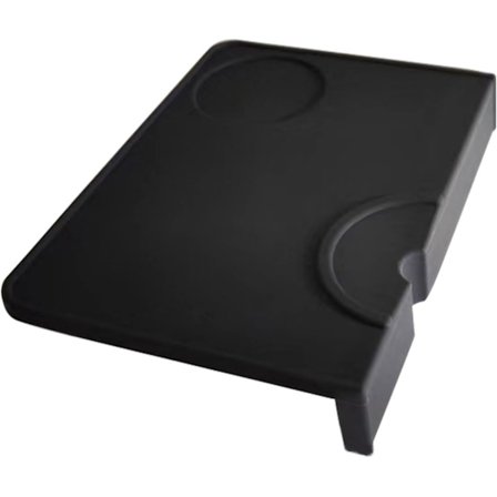 Kaffe Matte med Kantbeskyttelse, Espresso Tamper Matte - 21 x 14.8×3 cm - Silikon Kaffe Presse Matte, Barista Tamper Tilbehør for Barista Verktøy Hjem