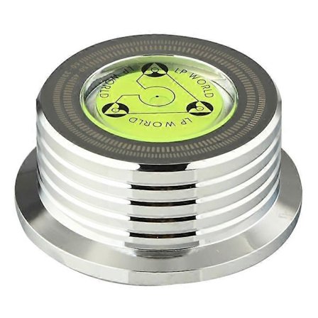 Aluminium Vinyl Pladevægt HiFi 50HZ LP Disc Stabilisator Pladespiller Vinyl Aluminium Legering Vægt Klemme Sølv