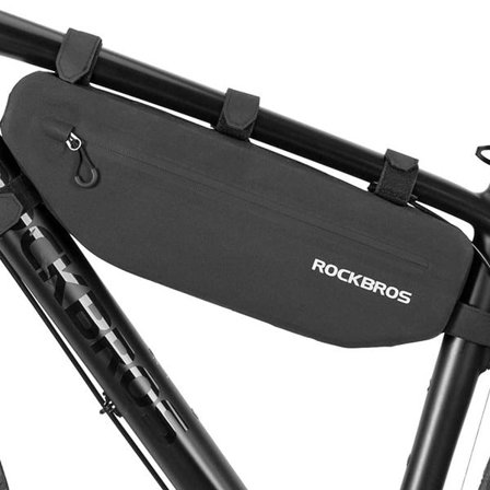 Rockbros AS-043 cykeltaske med velcro 3l - sort