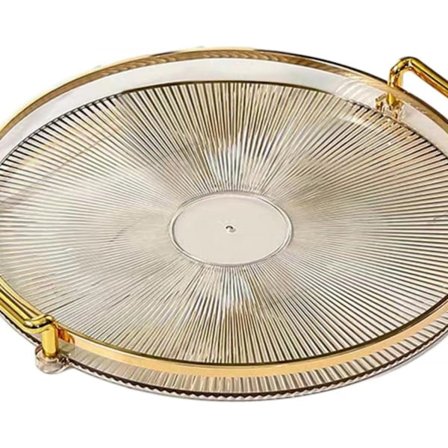 #Gylden tablet med håndtag, madholder#