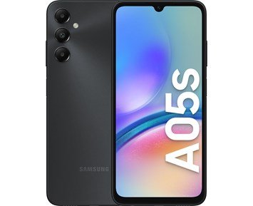 Samsung-Galaxy A05s 64GB Black-Rimelig Samsung-telefon med lang batteritid-Phones-Samsung mobiltelefon