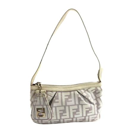 Fendi Vintage - Vintage Väskor - Vit - Dam - Storlek: One Size, Dam, Storlek: ONE SIZE