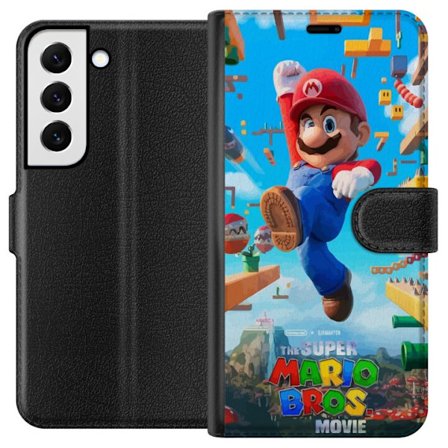 Kompatibel Tegnebogsetui til Samsung Galaxy S22 5G Super Mario Bros
