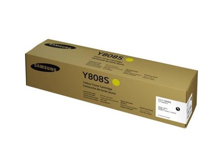 Samsung Tonerkassett, CLT-Y808S, SS735A, gul, singelförpackning, hög kapacitet - Lyreco - Toner och bläck - Tonerkassetter - Toner Samsung