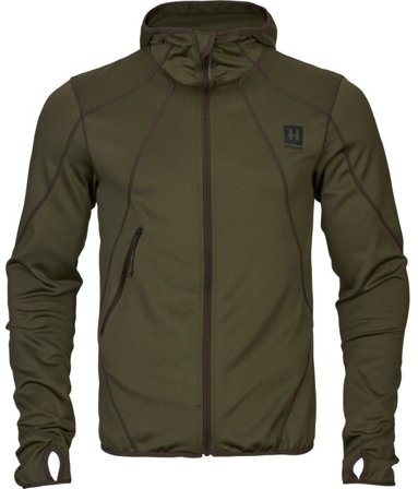 Härkila Deer Stalker Full-Zip Fleece Hoodie Willow Green