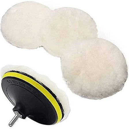 4 st 6 tum Ullpoleringsdynor Poleringshjul