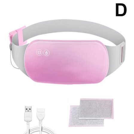 Varmebælte til menstruationssmerter, periodesmerter, elektrisk varmebælte til kvinder