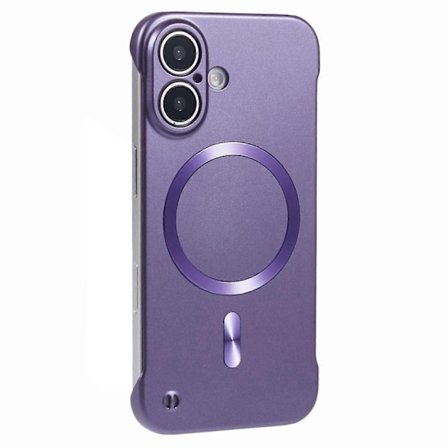 iPhone 16 Plus Skal, Kompatibel med MagSafe Hård PC Ramlös Telefonfodral - Perfekt