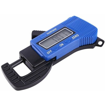 Mikron præcisionselektronisk digital urskive tykkelsesmåler, skydelære breddemåler med LCD-display