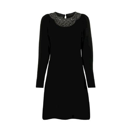 Alberta Ferretti Knitted Kjole Sort, Dame